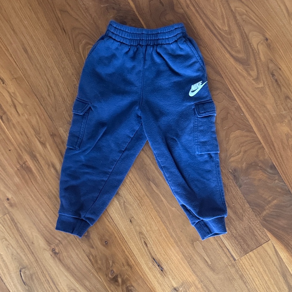 Nike Kids Navy Cargo Sweatpants